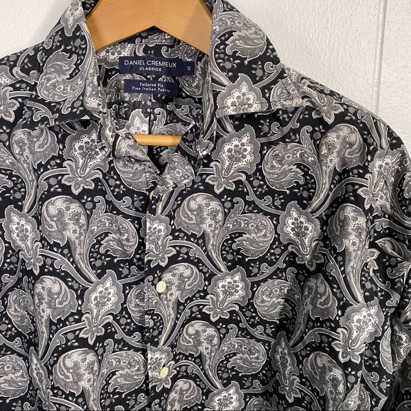 Daniel Cremieux Paisley Button Down Long Sleeve Shirt - Picture 2 of 4